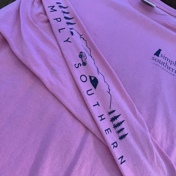 Simply Southern Pink Adventure Tee - Picture 2 of 6